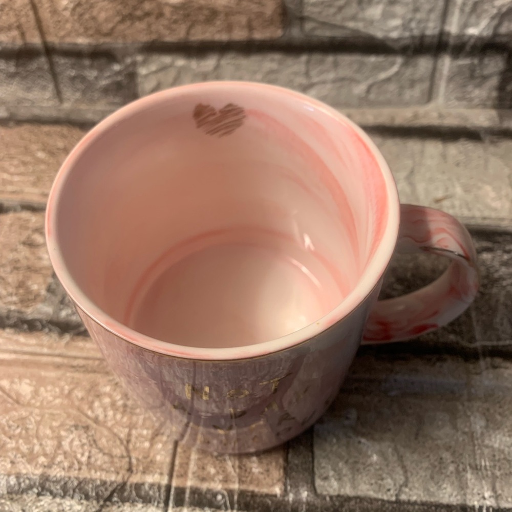 Hendson “Not A Day Over Fabulous” Pink Ceramic Mug